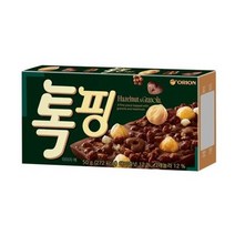 오리온 톡핑 헤이즐넛 앤 그래놀라 초콜릿 50g, 2개