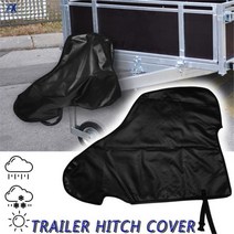 트레일러 부품 범용 89x63cm 방수 캐러밴 견인 히치 커버 rv 견인 커플 링 잠금