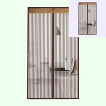 문 모기장 90x200cm 브라운 미니모기장 고양이창문 모기장문 방문방충망 옛날모기장 방문모기장 특대형모기장 방