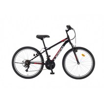 [삼천리자전거] 태풍 SF 21단 24인치 주니어용 MTB 자전거 2023, 블랙