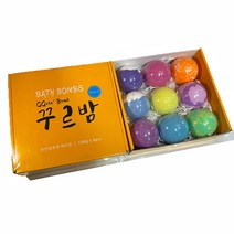 꾸르밤 배쓰밤 천연 거품 입욕제 천연 바스볼 버블바 9종 세트, 꾸루밤 9종세트