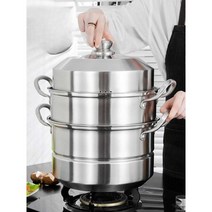 가정용 곰솥 대게찜솥 인덕션 스텐 찜냄비 대형 찜통, B번 가정용 곰솥 대게찜솥