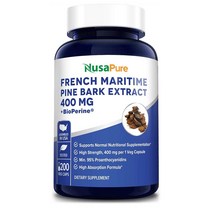 안티에이징 피크노제놀 프랑스해송 소나무껍질 항산화 비건 400mg 200정, 1개, 200개