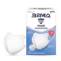 크리넥스 KF94 라이트핏 입체형 마스크 중형8P, 8개입, 2개, 흰색