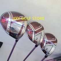 여성 골프 클럽 MP1100 골프 드라이버 MP1100 하이브리드 유틸리티 우드 흑연 샤프트 플렉스 L 헤드 커버 포함, 3 Wood 3pcs