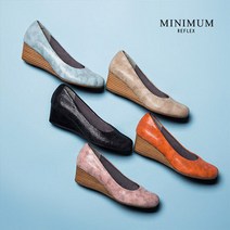 [신세계TV쇼핑][미니멈] 고트스킨 웨지 슈즈[SD-7080]