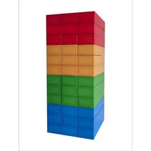 대형젠가 야유회게임 대형블록 운동회 아이템 게임, 7X12X37(cm) 36개