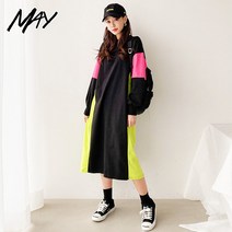 MAY 유니크 위클리 롱 원피스 2color
