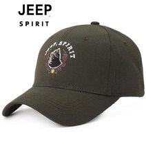 JEEP Spirit (지프 스피릿) 모자 곰 자수 모자 남녀공용 패션 모자 스포츠 야구 모자 골프 모자 004