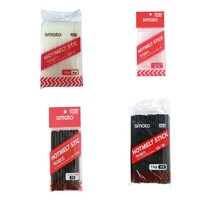 스마토 글루건 심 글루 스틱 7mm 막대 본드 백색 흑색 10ea 1kg 단위 포장 DIY 셀프 인테리어 목재 철재 다용도 종이 장난감 등, 흑색 7mm(1kg)
