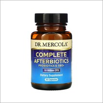 Dr. Mercola 닥터 머콜라 컴플리트 에프터바이오틱스 180 억 CFU 30 캡슐, 단품