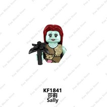 [레고공식] 뉴 할로윈 페스티벌 공포 영화 캐릭터 미니 액션 피규어 블록 브릭 클래식 인형 모델 어린이 장난감 선물 신제품, [14] KF1841