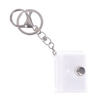 아이브포토카드 1pc 휴대용 1inch 사진 앨범 pvc 장식 조각 포토 브로마이드, 투명한