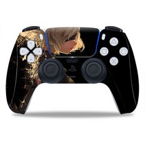 ps5 핸들 스티커 적용 ps5 핸들 풀팩 펑크 스타워즈 데드풀 지원, 낙타, 1개