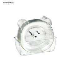 BLOWFISH FUGU PET 다회용 플라스틱 접시 간식 접시 8P+랜덤 사은품, A
