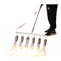 화염 방사기 축산시설 축사 산업용 파이어건 소독기, (4m튜브+4종세트)10헤드(스테인리스노즐)