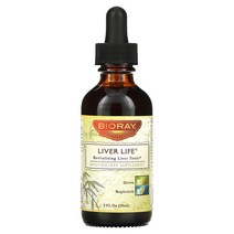 바이오레이 Bioray Inc Liver Life 리버라이프 리바이탈라이징 리버 토닉 59ml, 1팩