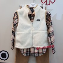 폴햄키즈 공용 덤블 플리스 베스트 [ 사상애플점 ] 아동 조끼 뽀글이
