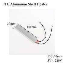산업용 열풍기 공업용 150x30mm 12V PTC 알루미늄 쉘 히터 일정한 온도 조절기 서미스터 세라믹 공기 난방, 01 150x30mm_04 24V 70C