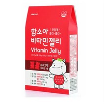 함소아 비타민젤리 딸기맛, 100정, 25개