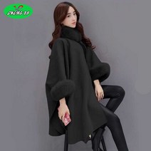 SHENGBO여성 케이프 망토 코트
