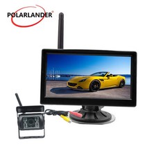 화물차블랙박스 고화질 블랙박스 8채널 6채널 12 24v car truck 5 인치 tft lcd 무선 모니터 내장 송신기 자동차 후면 보기 카메라 주차 키트 2ch 비디오