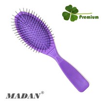 마단 핀브러쉬 Medium 엉킴제거벗, 1개, 연보라(고급형)