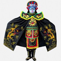 변검마술 초박형 사천 오페라 정통 공연 무대 의상, H