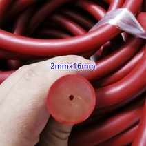 mp 센터 스노클 마스크 추천새로운 스피어피싱 슬링 스피어건 밴드 고무 튜브 자연 라텍스 3x16mm 직경 스, 03 2mmx16mm red