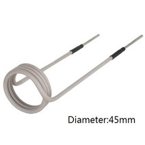 열 교환기 코일 소형 고주파 무화염 유도 히터 키트 자동차 차고에서 볼트 제거기 1000W, 7.45mm, 1개