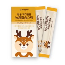 한동 키즈튼튼 녹용칼슘스틱, 4박스