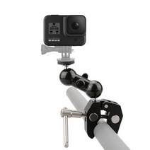 sioncompanGOPRO9 악세서리 슈퍼 클램프 볼 마운트 방송 촬영 자전거액션캠걸이 소품 거치대 고프로9 고브라켓 카메라부품 고악세사리 브 용 바이크 고 --SC, 이상품보내주세요, 이상품보내주세요