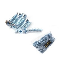 나사 피스 철물 3x15 아연백색 1000개 1봉지 인테리어 인터넷 온라인 DIY _ 22092786EA, 쿠팡 4번샵 본상품선택