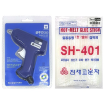 화신 글루건 소형 + 글루건심 80p 세트, 7개