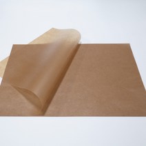 맘앤팩 브라운 왁스지 샌드위치 햄버거 식품포장지 유산지 베이킹 포장종이 코팅지 페이퍼, 250장
