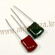 마일러콘덴서0.001uF 마일러커패시터 마일러콘덴서102j 1nf 100vDC Polyester Film Capacitors 0.001uf, 1000개