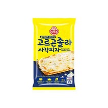 오뚜기 고르곤졸라 사각피자 88G 푸짐한. 안전한 먹거리 고르곤졸라 사각피자 88G 혼밥족. 키즈간식, 1개