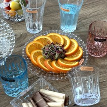 독일 나흐트만 보사노바 크리스탈 플레이팅 원형 양식접시23cm 1p, 1개