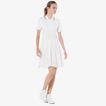 [라코스테] 여성 하프 집업 플리츠 원피스 EF913E-52N 70V