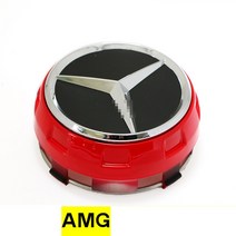 여러가지 색상 옵션 벤츠 휠캡 브라부스 휠커버 사과나무 AMG 마이바흐 A B C E S 클래스 GLA GLC GLE GL, 1, D.레드 AMG 1개개