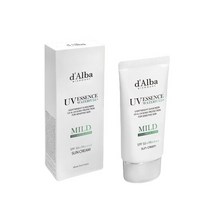 최대 40% / 달바 비건 마일드 선크림 50ml / 무기자차 논나노 순한 온 가족용 자외선 차단제, 교차1+1 마일드50ml+톤업50ml