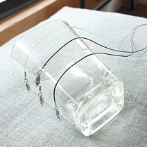 움찬/국내제조 스트랩 분실방지 투명우레탄 남녀공용 마스크목걸이줄 마스크목걸이 /중국제조/마스크스트랩