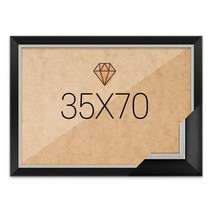 보석십자수액자 35x70 고급형 모던블랙, 단품