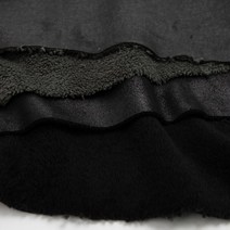 태백섬유 무스탕 원단 스웨이드 덤블 양털 본딩 차콜그레이 블랙 2종, 차콜그레이(P이삼)