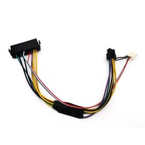파워 서플라이 TX PSU 전원 공급 장치 케이블 24P ~ 6P M Mini 커넥터 Prodesk 600 G1 메인 보드 변환 와, 한개옵션0