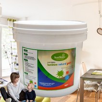 선샤인 천연페인트(4리터), 그레이+작업도구