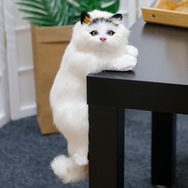 고양이 장식 카페 개업 선물 동물 모형 모조품 피규어, 모냐옹 옵션3