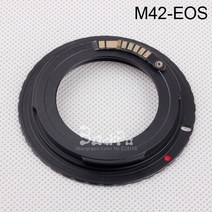 M42 스레드 렌즈-카메라 바디 어댑터 링 III 전자식 캐논 EOS 100d 450d 5D 마크, 01 M42 to EF