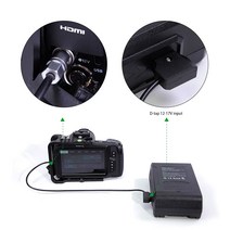 Lanparte D tap to Weipu BMPCC 6k 4K 전원 케이블 블랙 매직 포켓 시네마 용, 한개옵션0