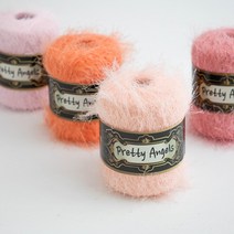 야나 프리티 엔젤(Pretty Angels) 솔잎사 폴리에스터 사계절 뜨개실 코바늘 대바늘실, 4 다크그린